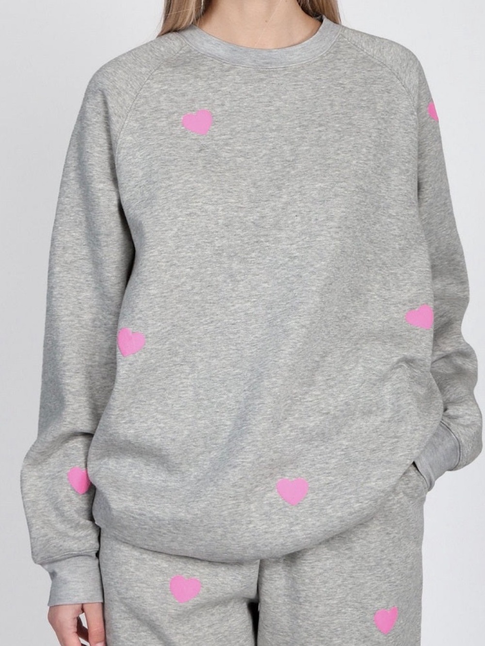 Brunette The Label Heart 'Big Sister' Crew S/M